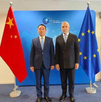 歐盟對外行動署祕書長會見蔡潤：一中政策沒有也不會改變