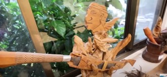 勇士刀辦公室鎮煞！開箱高金素梅辦公室  「斬妖」神器祕辛曝