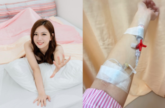 蔡尚桦刚躲过车祸！ 无预警晒「手插针管」影片吐内心煎熬