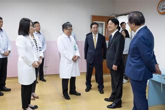 視察金門醫院  賴清德指示衛福部予偏鄉醫療支持