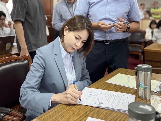 国民党立委陈菁徽。（陈菁徽办公室提供）