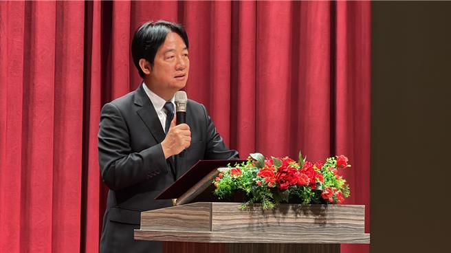 賴清德總統致詞。（于家麒攝）