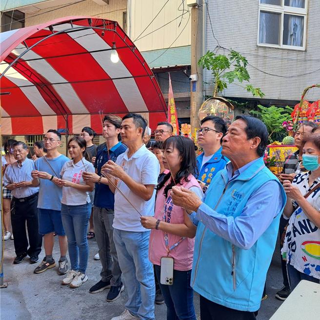 员林市民生里土地公庙本月中旬举办入火安座仪式。（萧上笔提供／叶静美彰化传真）