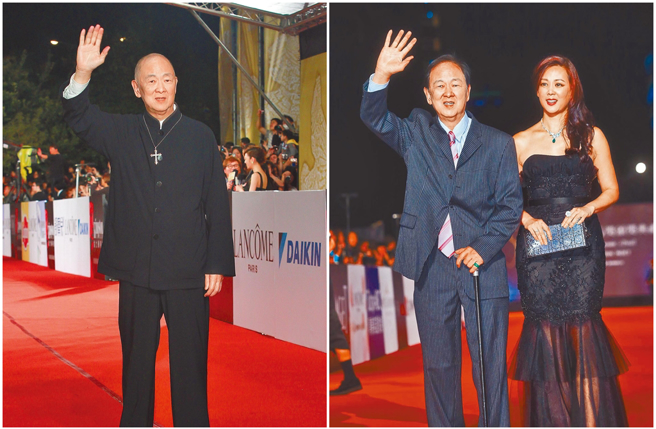 王羽（左）曾和女儿王馨平一起踏上第50届金马奖红毯。（图／中时资料照）