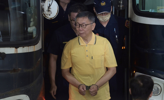 北检向台北地院声请延押民眾党主席柯文哲（图）。（资料照，郭吉铨摄）