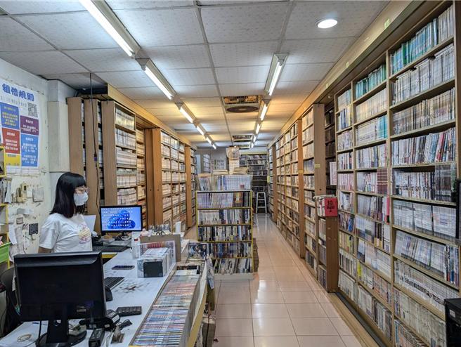 錦城嘉義可魯租書坊經營20年將於明年結束營業。（孫世昌提供／廖素慧嘉市傳真）