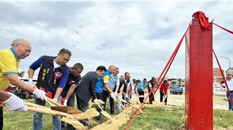 金門官澳鳳山寺重建動土 延續地方信仰再現文化地標