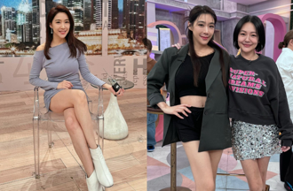 依依同框小S辣秀逆天美腿！ 热裤直逼根部：有符合「真理」吗