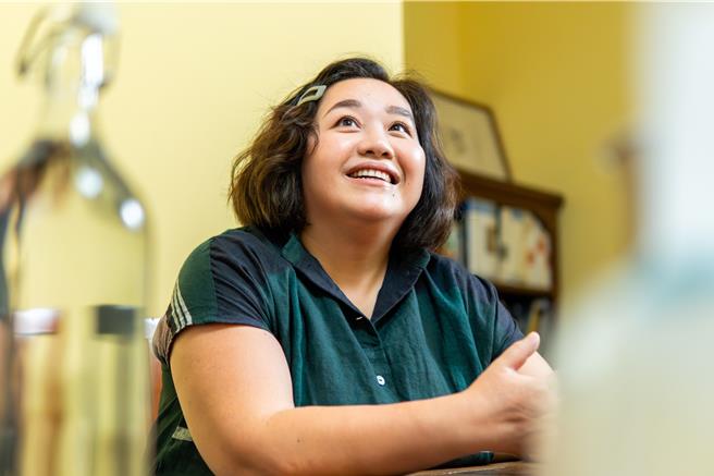 锺欣凌回想自己从出道至今的点点滴滴。（罗永铭摄）