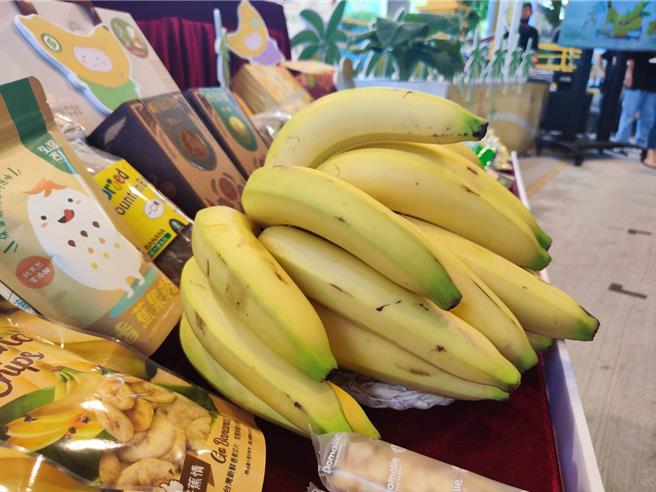 我國過去曾是日本進口香蕉市占率最大的國家，但隨著關稅較競爭國高、日幣貶值等，今年1月至9月外銷至的香蕉只有1278噸、創下近7年來同期新低。（林良齊攝）