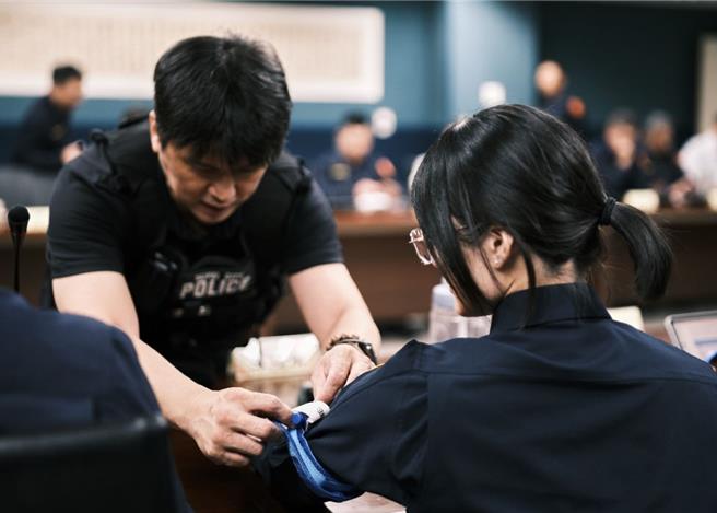 戰術止血帶能爭取寶貴的救護時間。（翻攝照片／林郁平台北傳真）