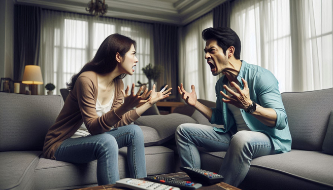 怨偶互控对方有外遇，婚姻确实走不下去了，法官认2人均可归责就离吧。（示意图、与本案无关／AI生成）