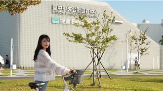 中央公園YouBike站點多好方便 騎進園內恐開罰