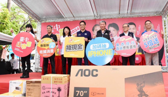 台中購物節首波千位得主出爐 加碼抽燒肉券等嗨翻烏日早市