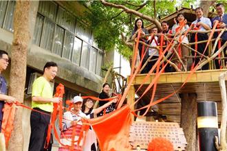 祖靈見證！賽夏族竹構建築重現明新科大 耆老親臨祝福