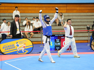 城市盃跆拳道賽》踢翻全場 彰化縣單日進帳4金