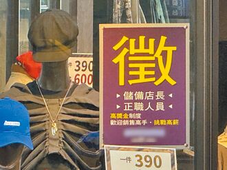 有錢請嘸人 大缺工時代來臨