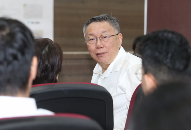 民眾黨主席柯文哲。（資料照,王英豪攝）