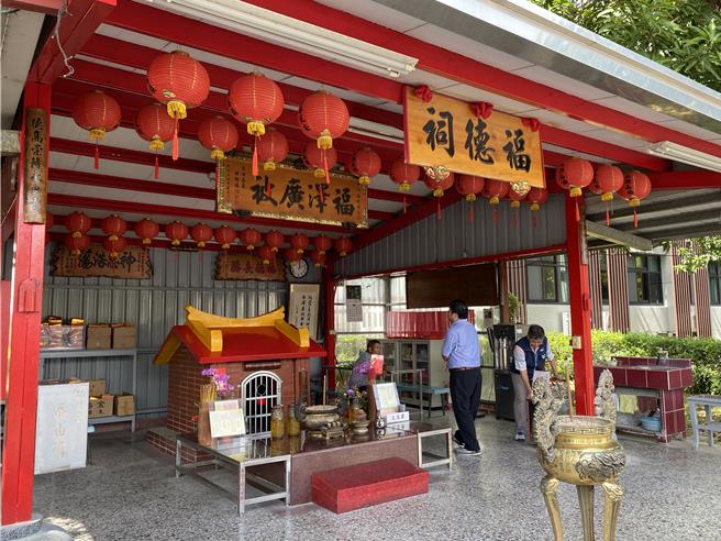 交通部公路局公路人員訓練所中部訓練中心內藏有政府機關唯一的土地公廟，發生過許多「很玄」的事件。（蔡明亘攝）