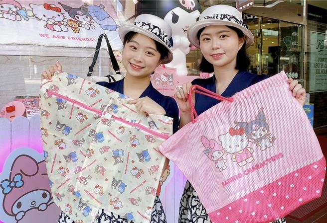 SOGO百货周年庆11／6开跑，三丽鸥经典人物来店礼可爱吸睛。(中坜SOGO百货提供／吕筱蝉桃园传真)