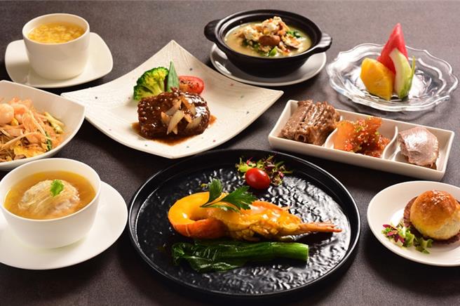 看準單身市場，神旺潮品集忠孝旗艦店此次亦推出「魚翅龍蝦單人套餐券」，1人就能細品桌菜饗宴。（神旺潮品集提供／吳娮翎台北傳真） 