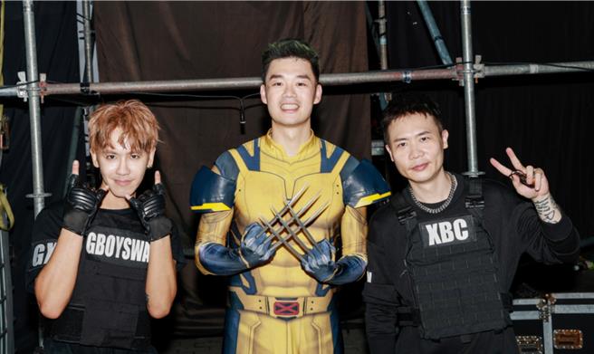 GX驚喜合體奧運金牌王齊麟。（相信音樂提供）