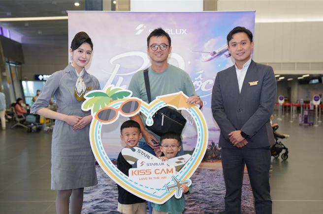 星宇航空今开航台中-富国岛航线，吸引亲子游客。图／星宇航空提供