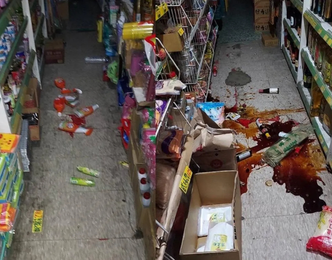 中埔隆興村勝和商店。（圖／中天新聞）