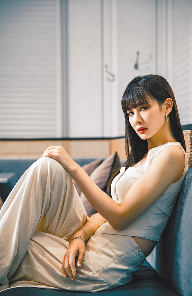 演戲幫助安心亞感情觀更成熟，她現在已經能一眼辨識渣男。（羅永銘攝）