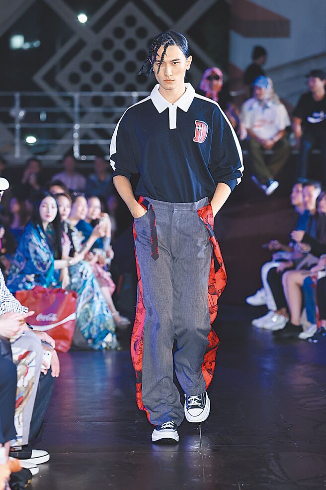 Daniel Wong x Coca-Cola聯名系列大秀。（臺北時裝週提供）