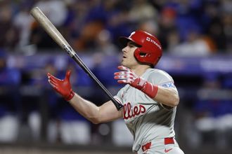 MLB》比照職籃輪休？費城人給捕手瑞爾穆托「養生計畫」