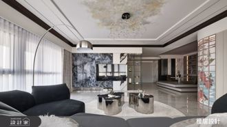 〔開箱影片〕65坪現代輕奢宅，異材質搭配增顯時尚質感，日式障子紙屏風展現獨有風雅品味~