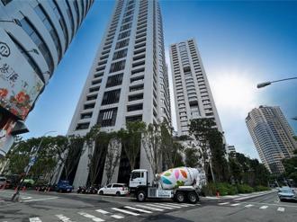 國產建材 台中展示全台第一輛電動混凝土車