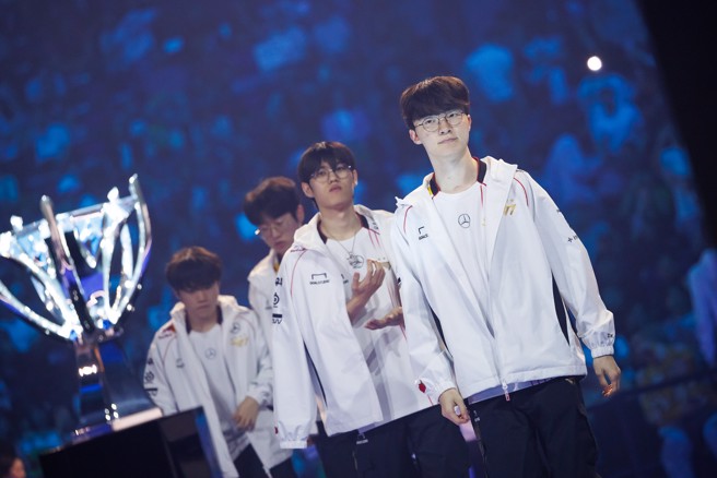 LOL《英雄聯盟》2024世界大賽，LCK賽區T1闖入總決賽。（LOL Esports flickr）
