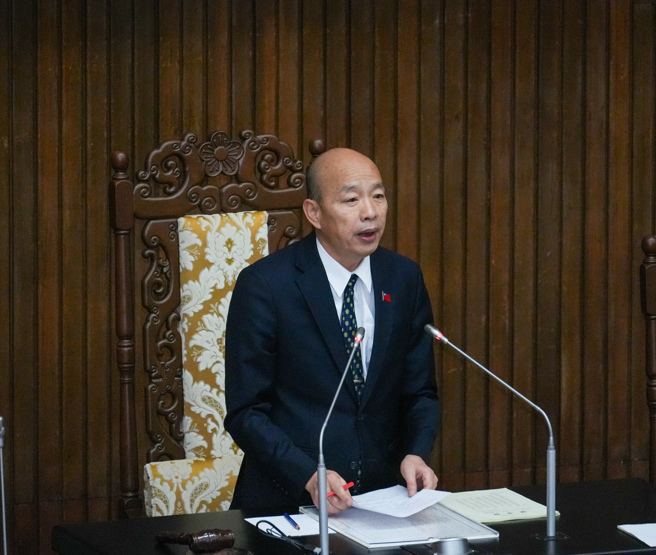 立法院長韓國瑜。（資料照,羅永銘攝）