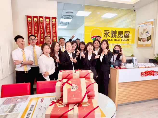 永義房屋高雄農16至聖加盟店今年也創下逾3500萬元好成績。(圖/永慶不動產提供)