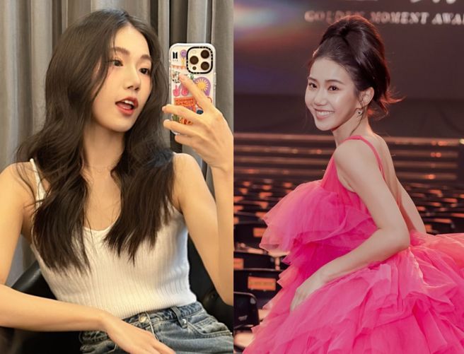 知名YouTuber家寧在宣布与Andy分手后，创立新频道《秘月期POPOO》。（图／翻摄自家寧IG）