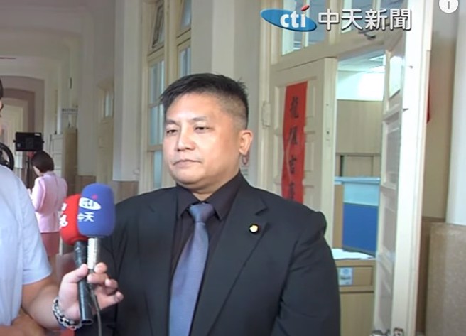 國民黨立委吳宗憲。（取自中天新聞）