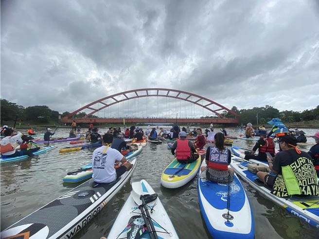 宜兰冬山河亲水公园获中央核定规画温泉区，由交通部补助县府1.3亿元兴建相关设施，盼能活化亲水公园。（开水联盟提供／吴佩蓉宜兰传真）