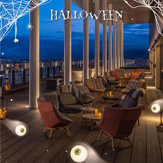 SKY Bar坐拥高空景观，更面向宽敞的太平洋，让旅人皆能享受放空的静谧时光。（业者提供）