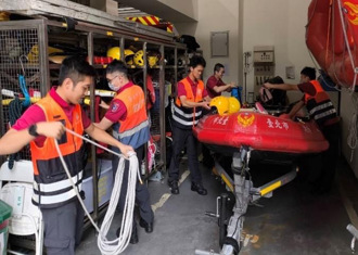 康芮暴风圈侵袭   台北市长蒋万安指示加强防颱整备