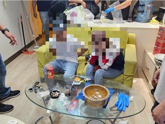 租屋淪「喪屍菸彈」分裝廠！台中警逮新竹藥頭 查扣230萬毒品