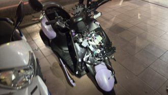 五股機車左轉撞對向小客車 女騎士多處擦挫傷送醫