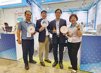 明志科大 创新医材国际展发光