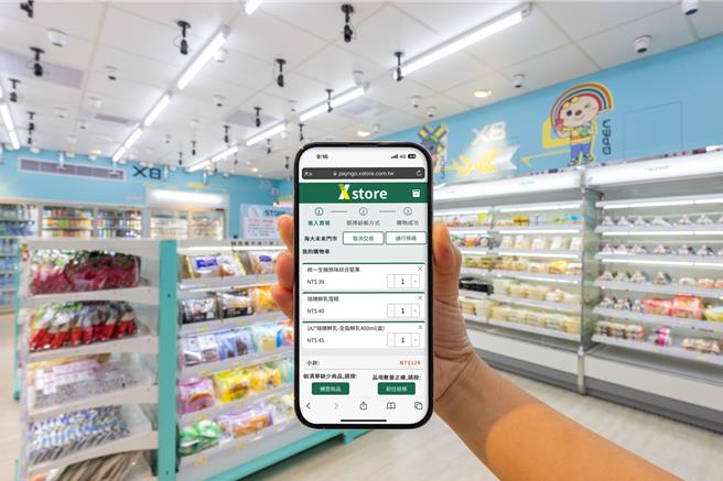 7-11「拿了就走智慧商店技术」扩大至全门市商品都可透过AI智能监控配合手机自助结帐，最快30秒就能体验未来零售购物乐趣。（7-11提供／朱世凯台北传真）