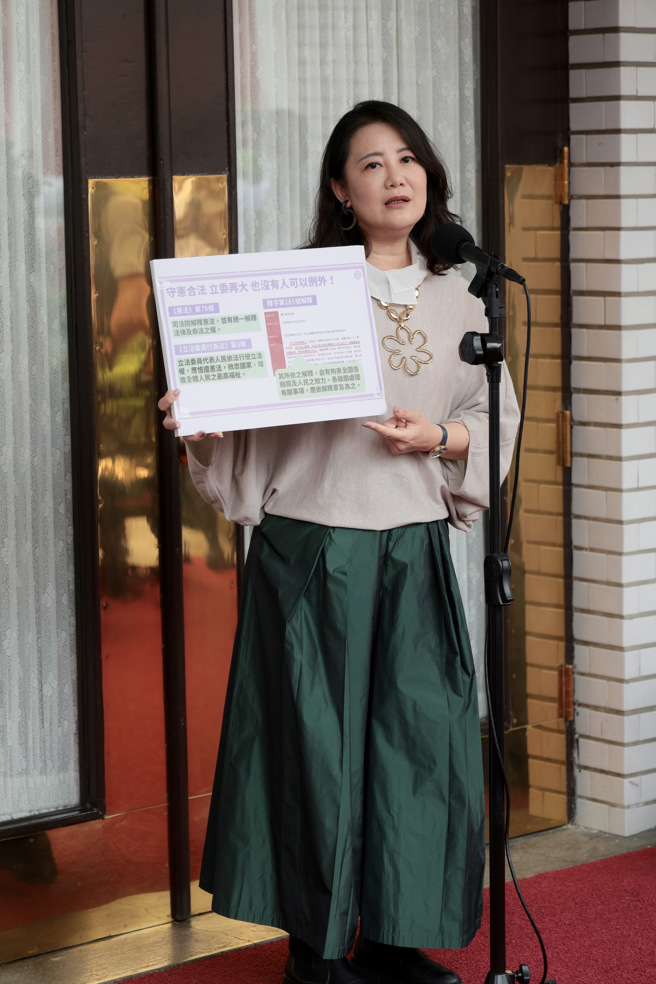 民進黨立法院黨團幹事長吳思瑤（郭吉銓攝）