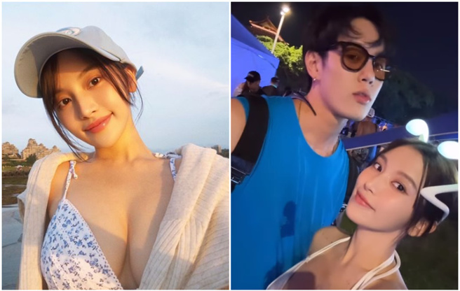 孙麦杰与蔡瑞雪已经分手。（图／翻摄自蔡瑞雪、孙麦杰 IG）