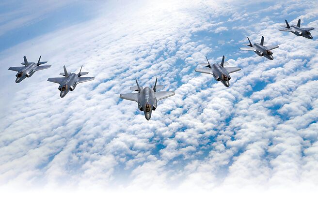 美國F-35戰機。（美國空軍官網）