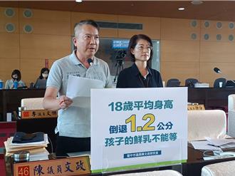 台灣男性身高倒退嚕 民代喊班班喝鮮奶延伸幼兒園