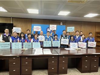 總預算案卡關  花蓮藍白議員轟綠營：欺侮原民、農民、醫護